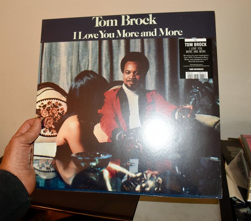 Neu OVP  Tom Brock ‎– I Love You More And More BARRY WHITE 1