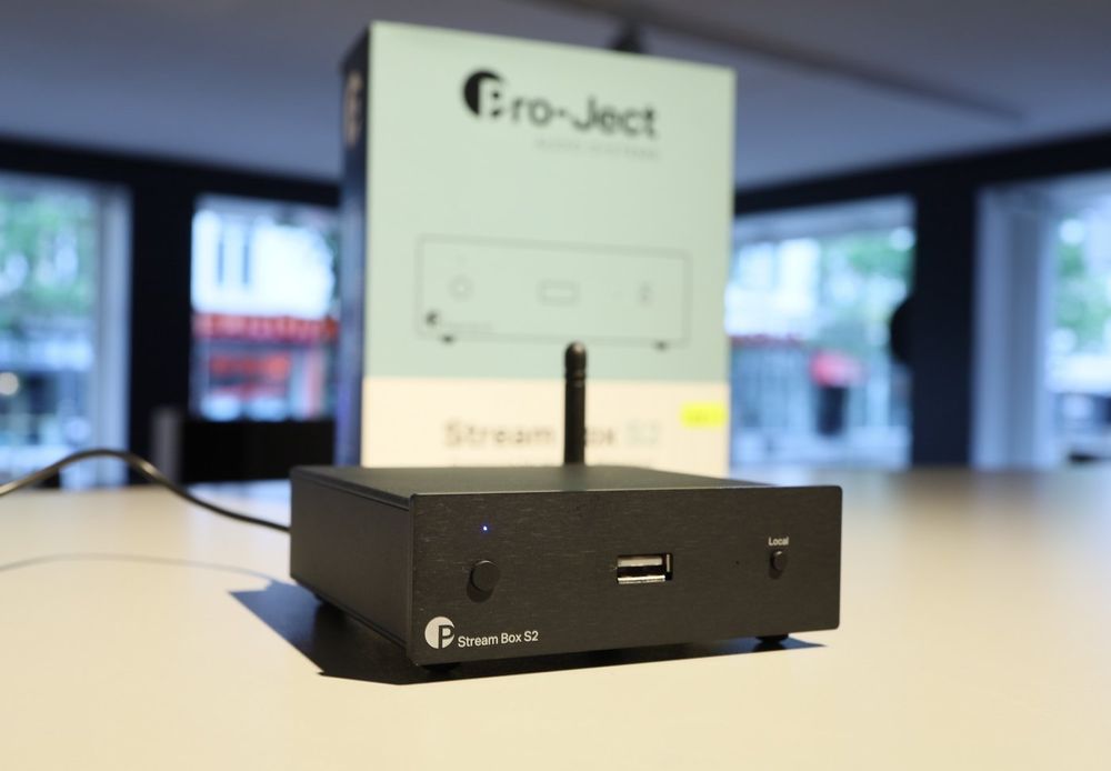 ProJect StreamBox S2 Musik NetzwerkStreamer ab Demo Acheter sur