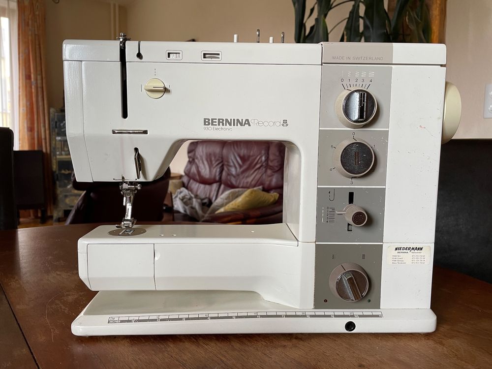 Bernina Record 930 Electronic à réparer Kaufen auf Ricardo