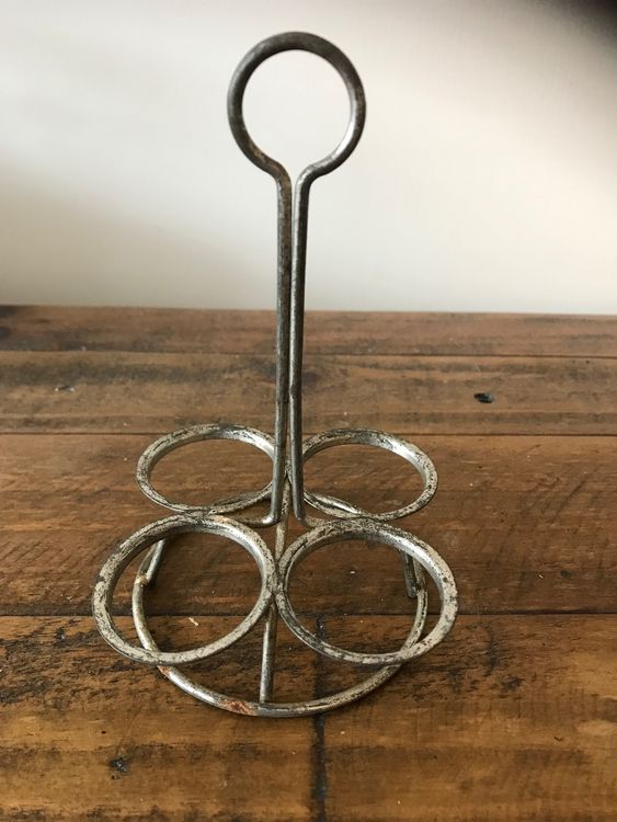 Guss Schmiedeeisen Alt Vintage Stil Land Küche Ei Ständer Halter