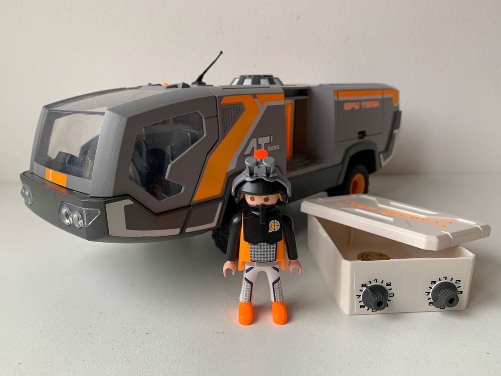 Playmobil Spy Team LKW Truck Auto Fahrzeug Polizei Weltraum Kaufen