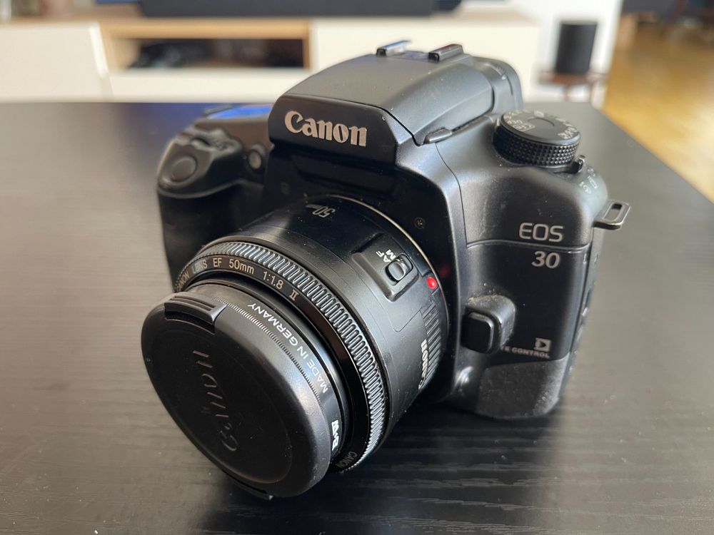 CANON EOS 30 Eye Control Analog Kamera + B+W 50mm Objektiv | Kaufen Auf ...