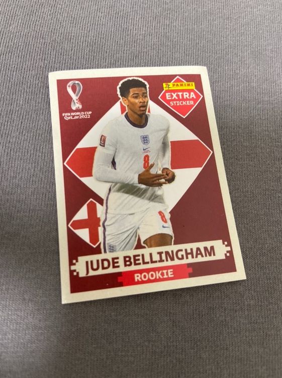 Panini WM 2022 - Extra Sticker - Jude Bellingham - Red | Acheter Sur ...