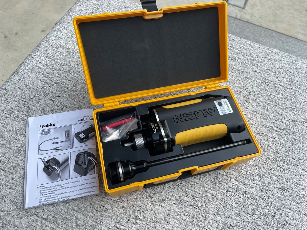 HFSSTQ01T ALIGN TRex Super Starter(For Helicopter) Acheter sur Ricardo