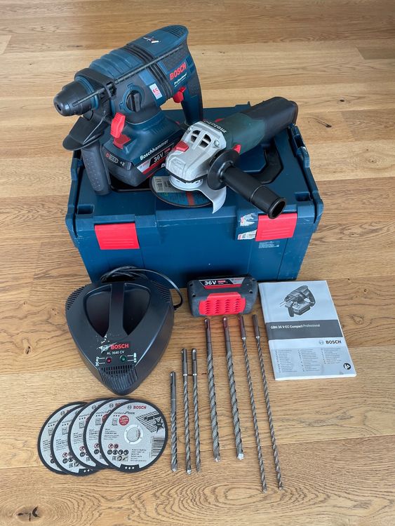 Bosch Akku Bohrhammer 36V mit Metabo Flex WEA17125 Quick Comprare su Ricardo