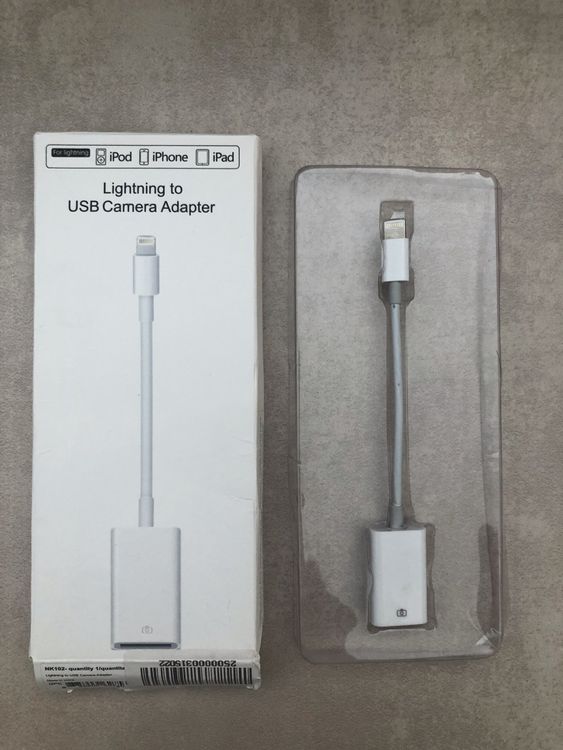 Lightning to USB Adapter | Kaufen auf Ricardo