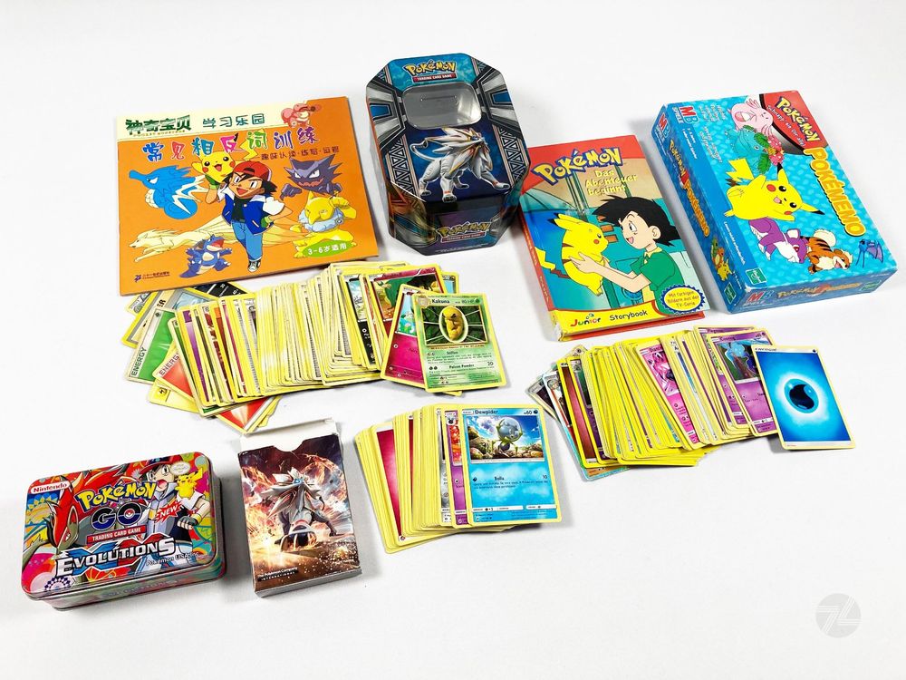 Pokémon Sammlung Lot Mix Buch Memory Box Sammelkarten 1