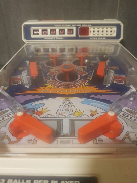 Vintage TOMY Atomic arcade pinball Flipper Acheter sur Ricardo