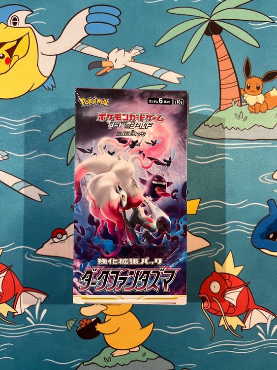 JP Pokemon TCG Dark Phantasma s10a Display Booster Box Kaufen auf