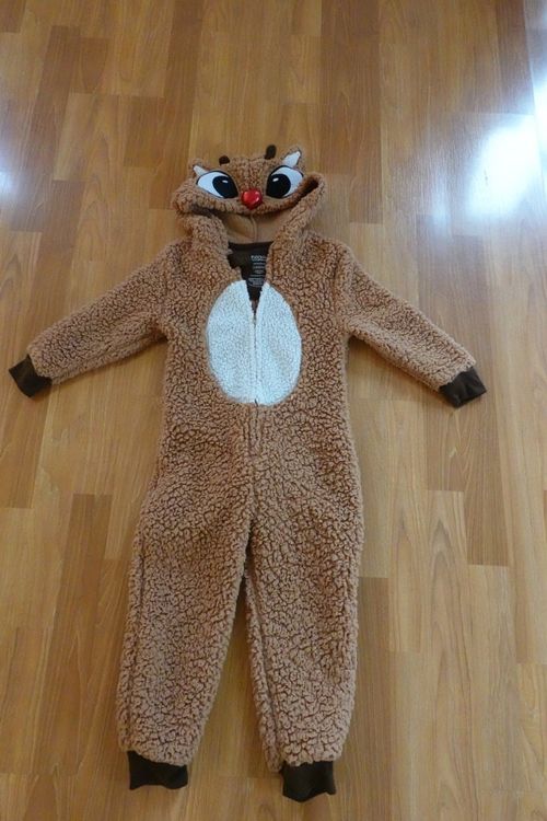Christy's Rudolph Rentier Kostüm Set Für Kinder – Süßes Weihnachtskostüm In Einheitsgröße