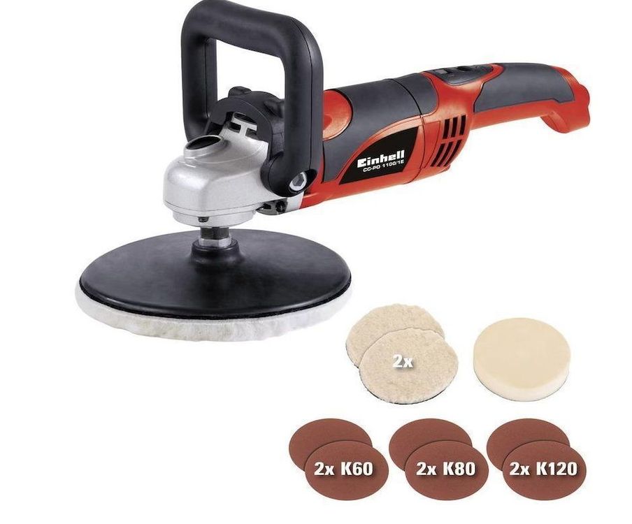 Einhell Auto-Poliermaschine CC-PO 90 Zubehör für Autotechnik