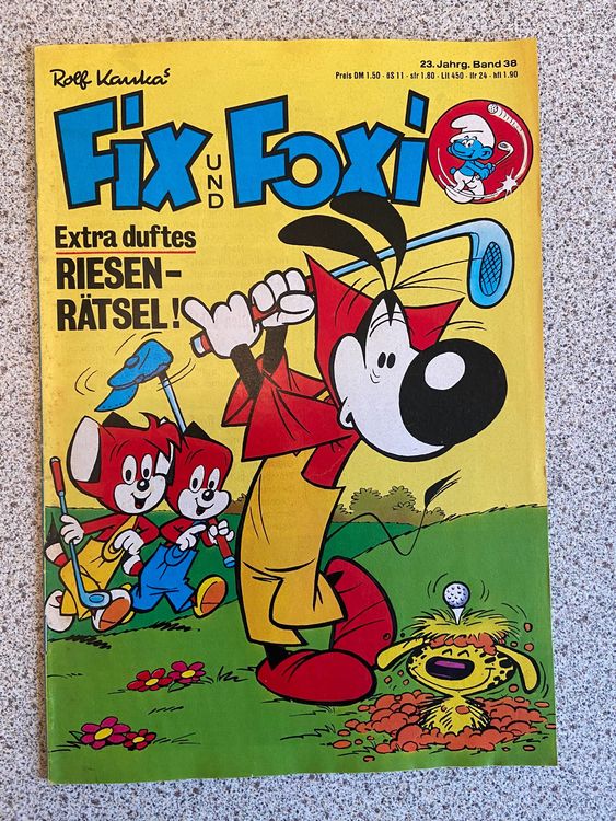 Comic Heft Fix & Foxi 1975 Nr. 38, | Acheter Sur Ricardo