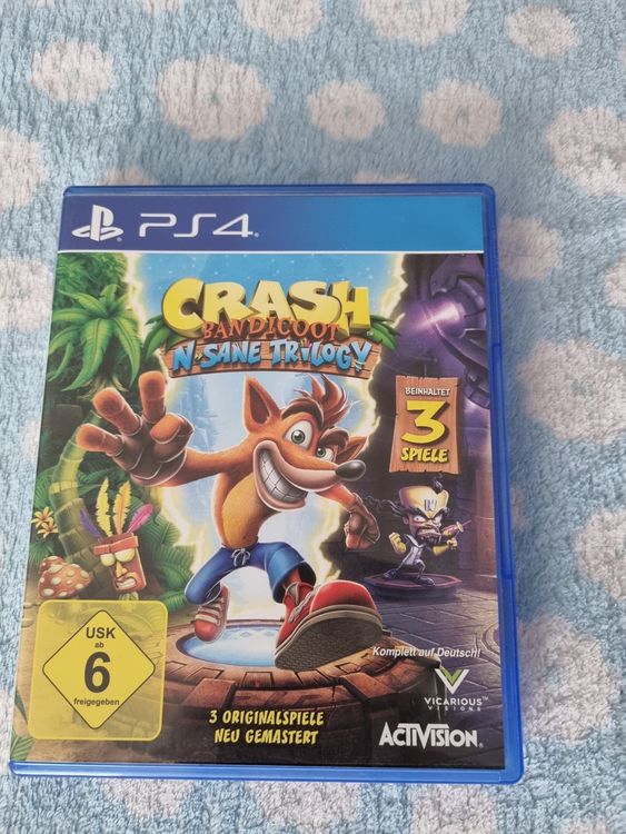 PS 4 Game Crash Bandicoot Trilogy Kaufen auf Ricardo