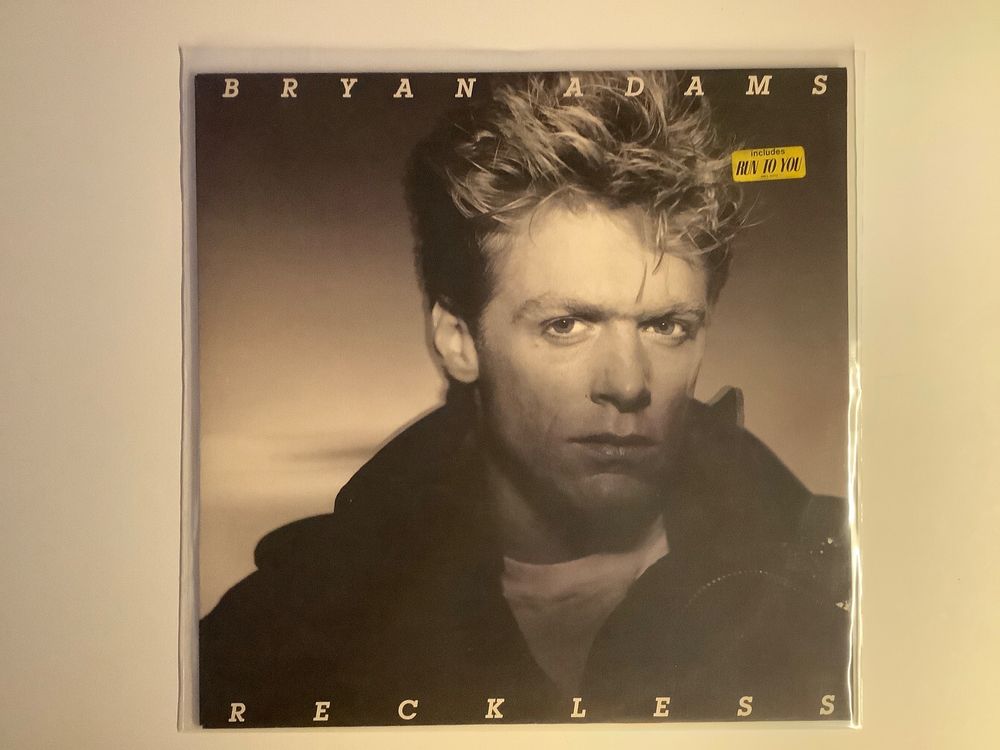 Bryan Adams LP - Reckless | Acheter sur Ricardo