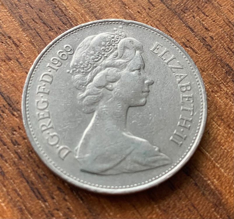 Grossbritannien 10 New Pence 1969 Elizabeth II | Kaufen Auf Ricardo