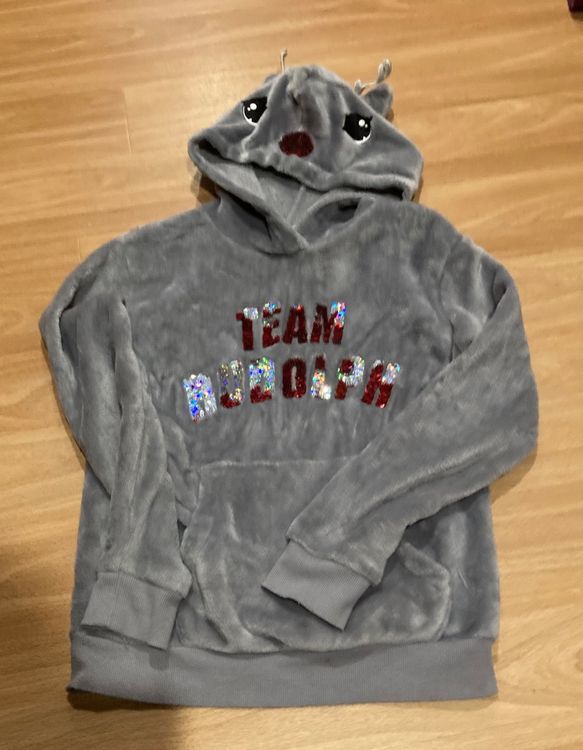 Weihnachtspullover Familie Set - Lustige Ugly Christmas Sweater Mit Rentier-Motiv