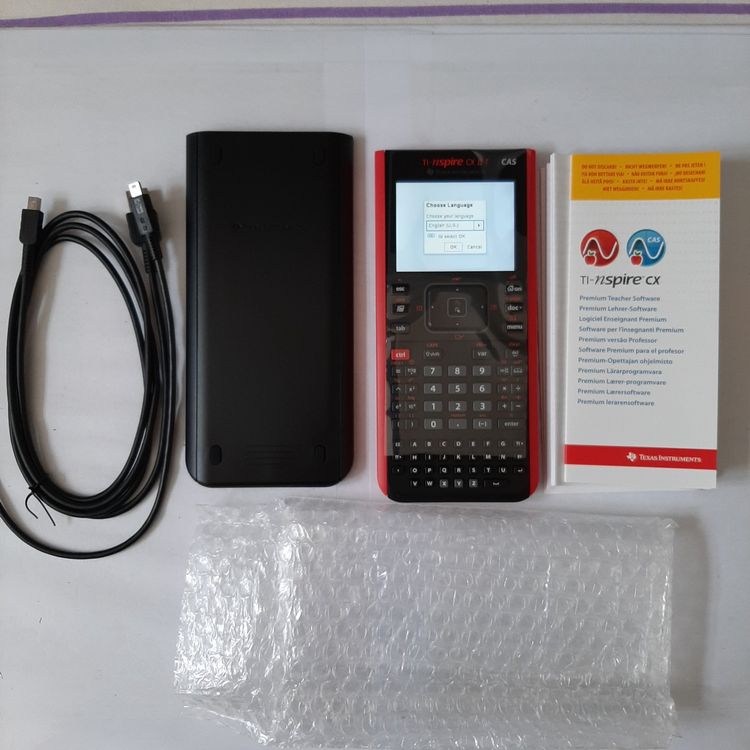 TINspire CXT II CAS avec logiciel
