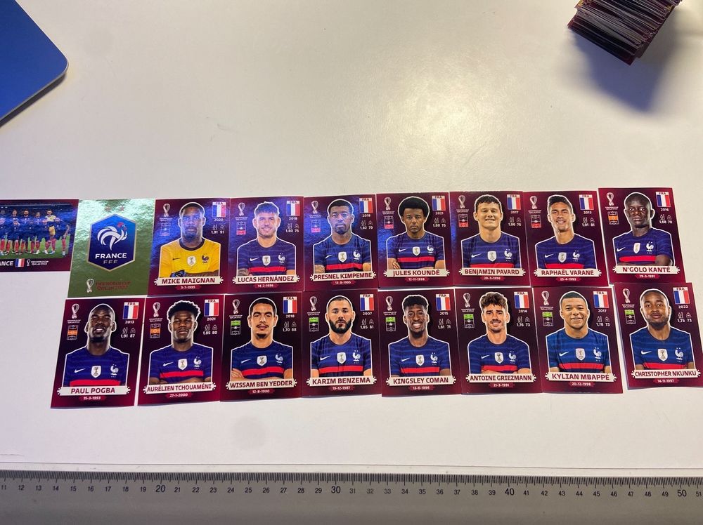 Frankreich Mannschaft Wm Panini 2022 Kaufen Auf Ricardo
