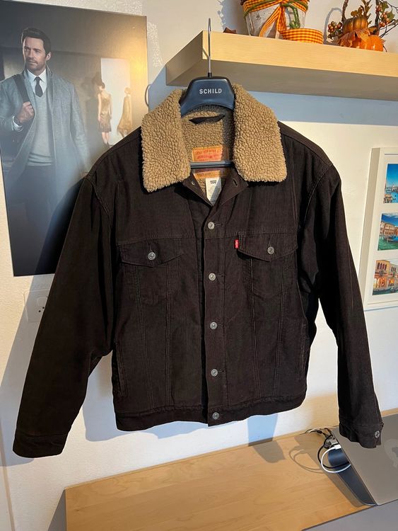 Levis Sherpa Jacket Grösse L aus den USA Kaufen auf Ricardo