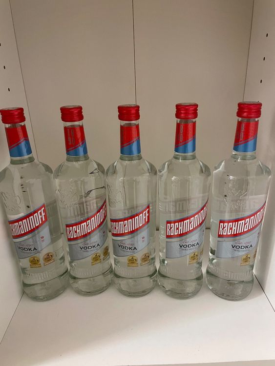 5 Flaschen Vodka Rachmaninoff Kaufen auf Ricardo