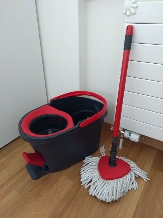 Spin Mop Rotante Di Ricambio,Compatibile Con Vileda EasyWring Mop 1