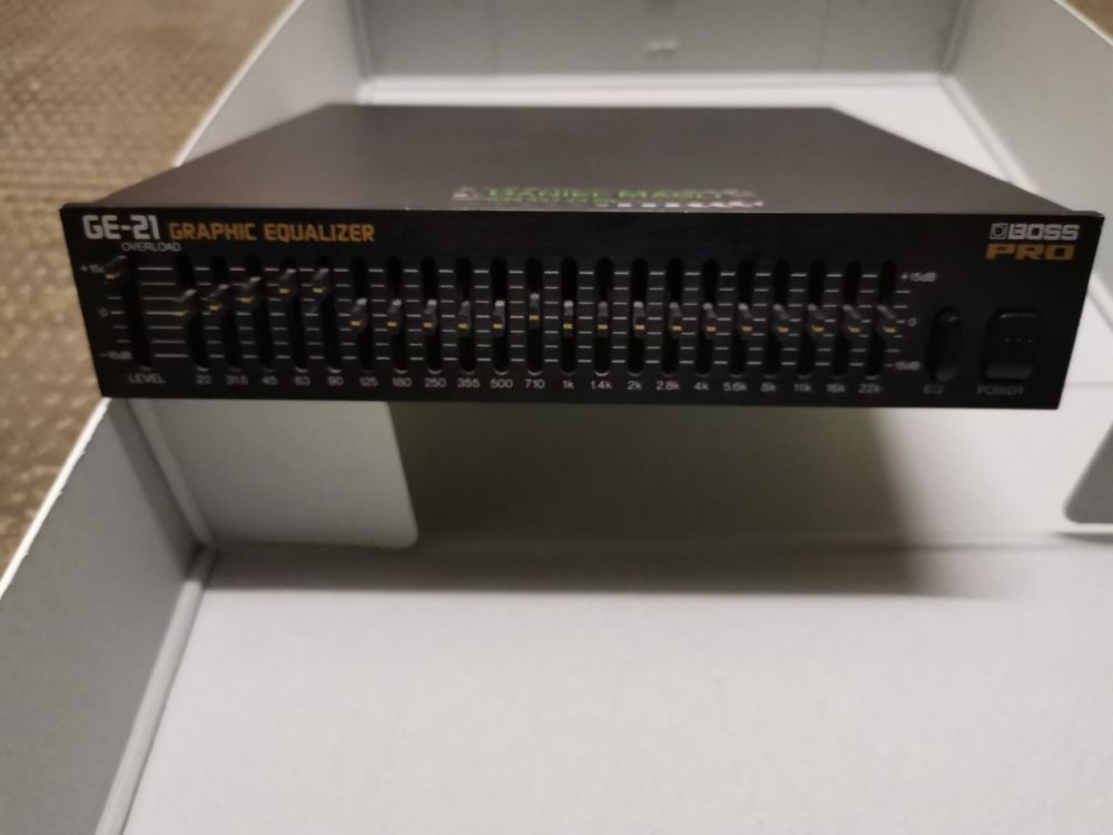Vintage Boss Pro GE21 Graphic Equalizer Kaufen auf Ricardo