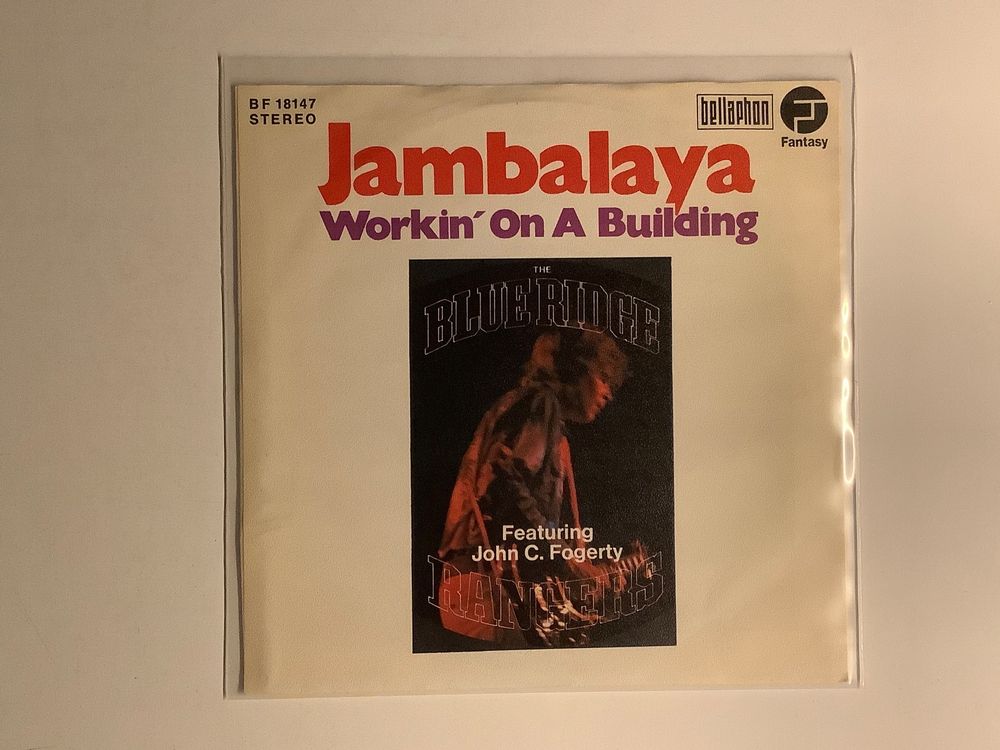 Blue Ridge Rangers Single-Jambalaya/Workin‘ On A Building 1