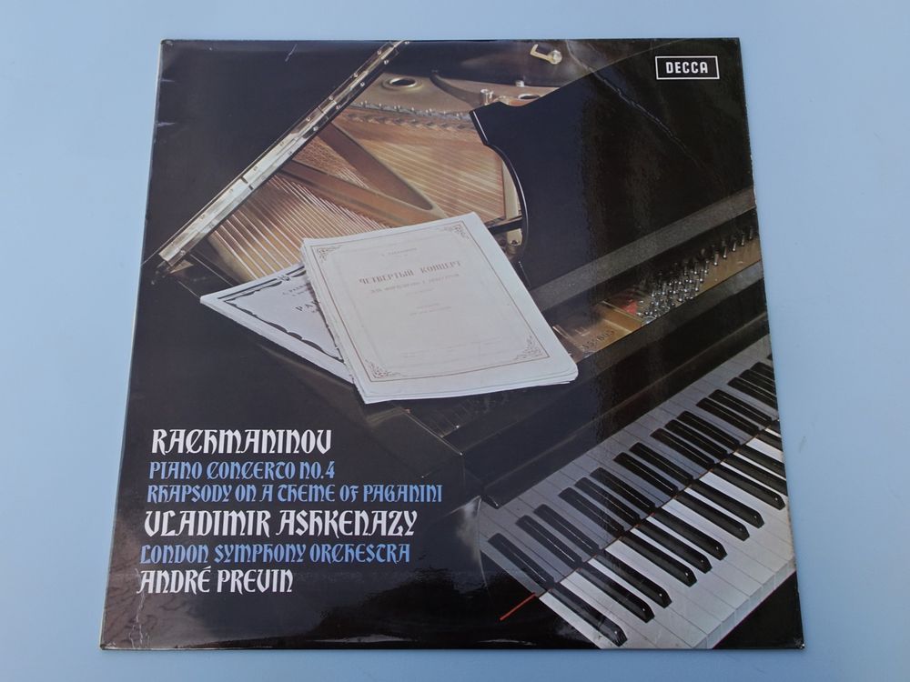 ASHKENAZY - Rachmaninov Cto - Decca SXL 6556 - UK | Kaufen Auf Ricardo