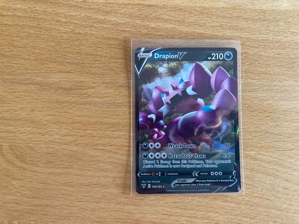 Pokémon Drapion V Kaufen auf Ricardo