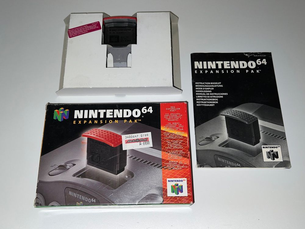 Nintendo 64 (N64) Zubehör Memory Expansion Pak (OVP) Kaufen auf Ricardo
