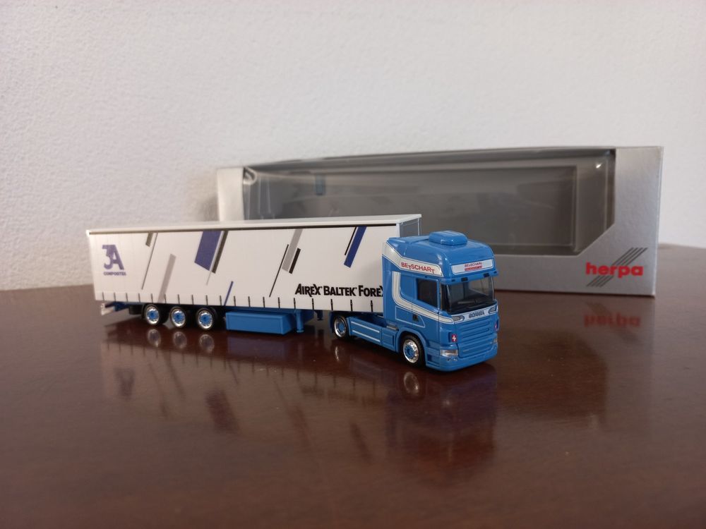 Herpa Mömax Scania R13 Topline LT1191 | - Lkw-Modelle und