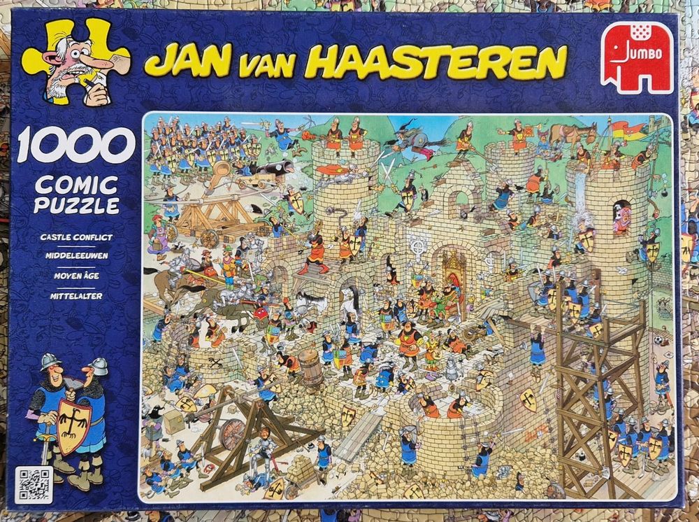 Jan van Haasteren Puzzle Mittelalter Kaufen auf Ricardo