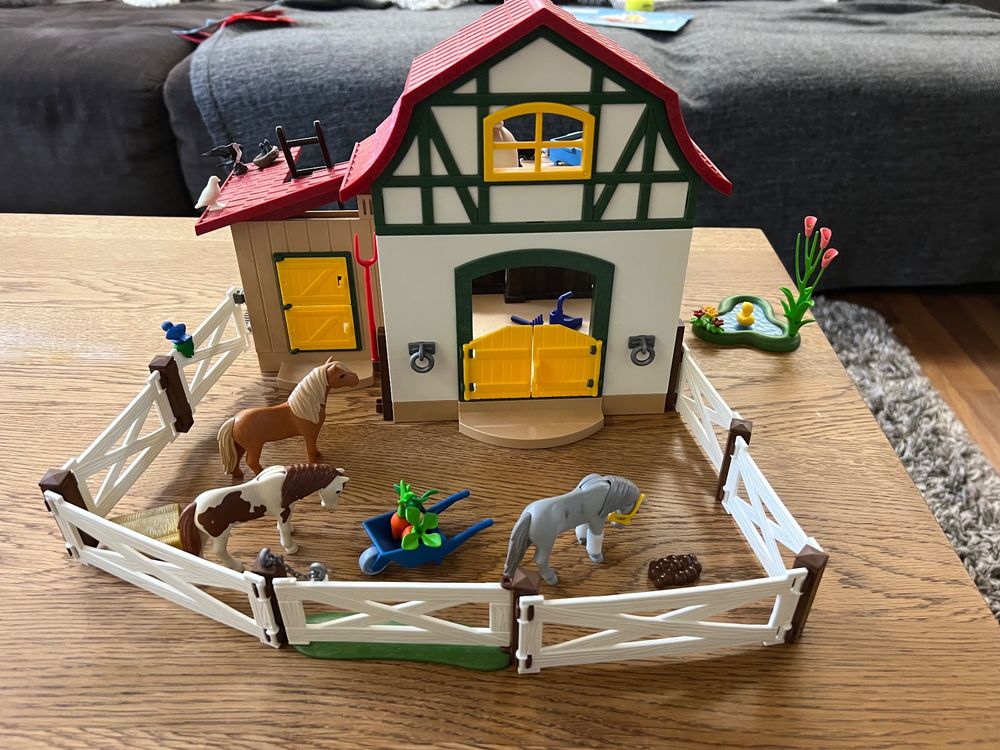 Der PLAYMOBIL Reiterhof mit Erweiterung: Ein Paradies für kleine Pferdefreunde!