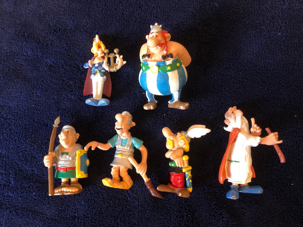 Lot De 17 Figurines Astérix Et Obélix – Collection PVC, Occasion, Thème BD
