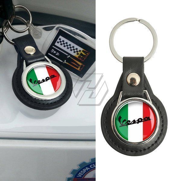 Schlüsselanhänger Vespa – Aus Poliertem Chromstahl, 7,8 X 3,5 Cm, Von Varotto & Co, Stylisches Accessoire