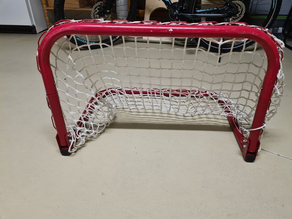 EZ Goal Klappbares Hockeytor Aus Stahl – Mit Rücklaufsperre & Eckzielen | 72" X 48" Für Training & Garten