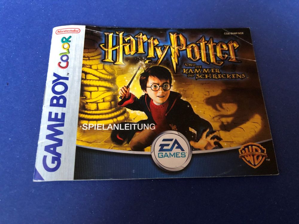 Harry Potter Und Die Kammer Des Schreckens Gba ANLEITUNG FÜR HARRY POTTER UND DIE KAMMER DES SCHRECKENS GBC | Kaufen