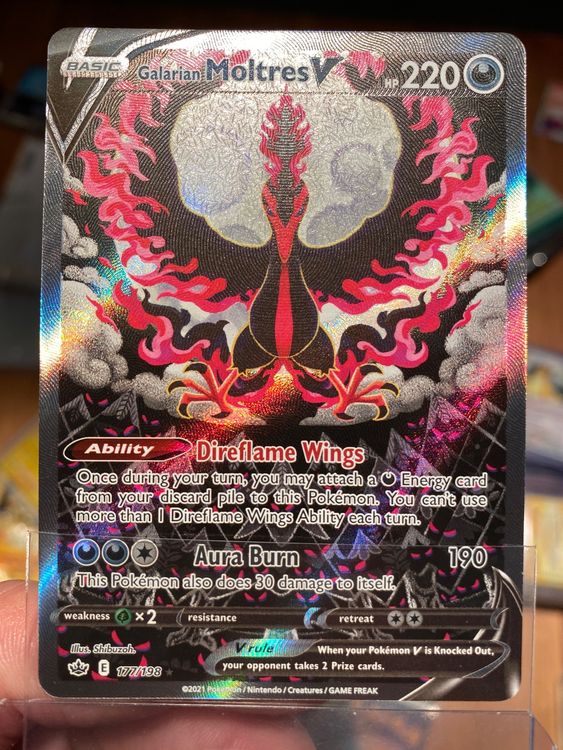 Galarian Moltres Lavados V Alt Art Mint | Kaufen auf Ricardo