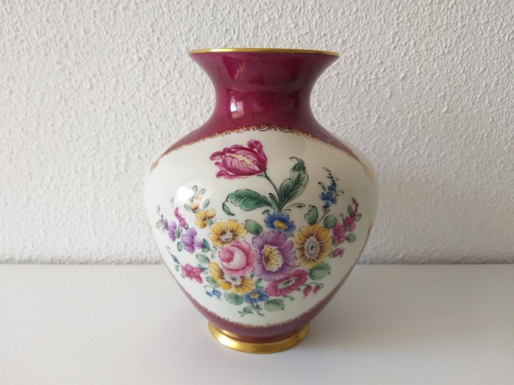 THOMAS GERMANY Vase En Porcelaine / Porzellan Vase | Kaufen Auf Ricardo