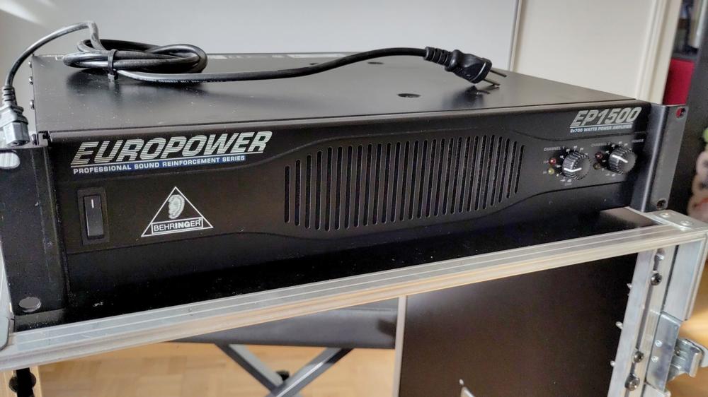 5☆好評-ER EUROPOWER EP1500 ベリンガー パワー - egadgets.co.za