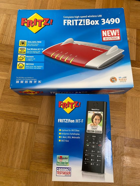 Vhbw Fuente alimentación compatible con AVM Fritz!Fon MT-D, Fritz!Fon