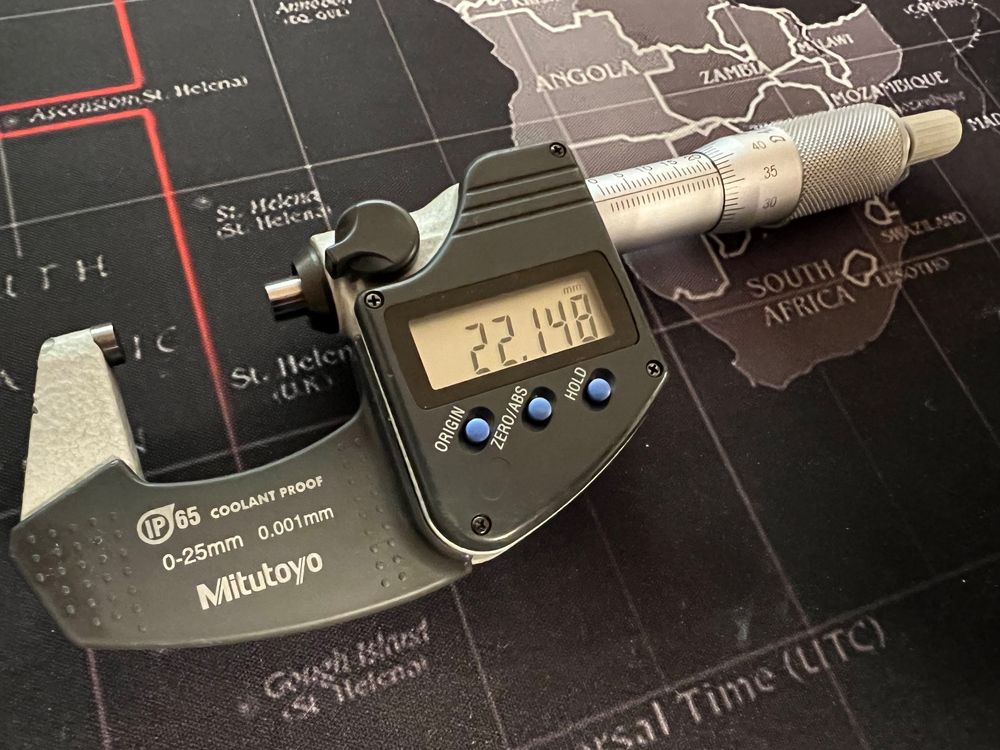 Mitutoyo Bandmessschraube 4er Pack - Präzisions-Messwerkzeug, Mit Ratsche