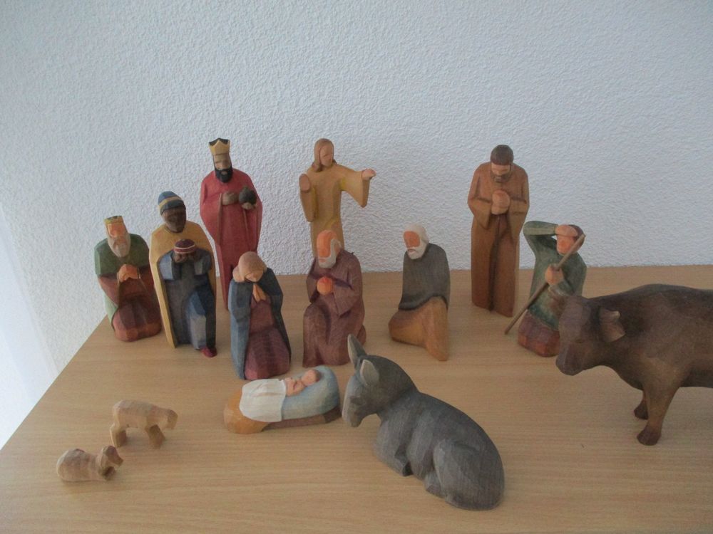 Weihnachtskrippe von Hans Huggler, Brienz Acheter sur Ricardo