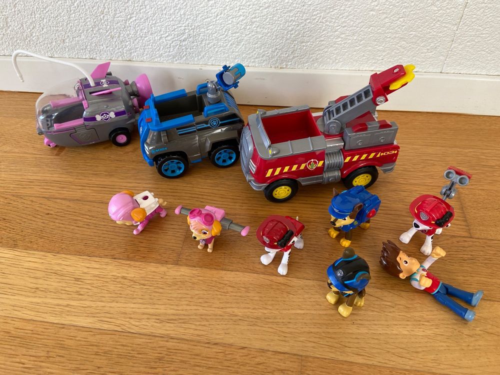 Paw Patrol Figuren und Fahrzeuge | Kaufen auf Ricardo