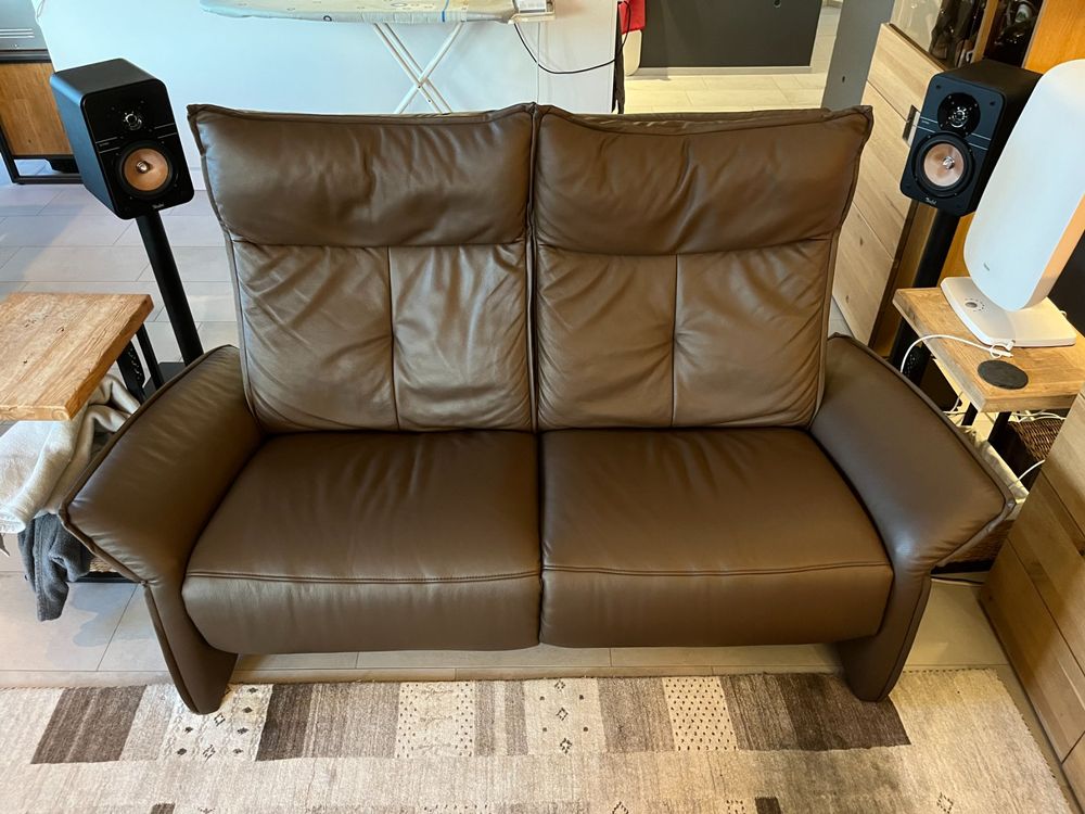 2er Sofa Leder mit Relaxfunktion Kaufen auf Ricardo