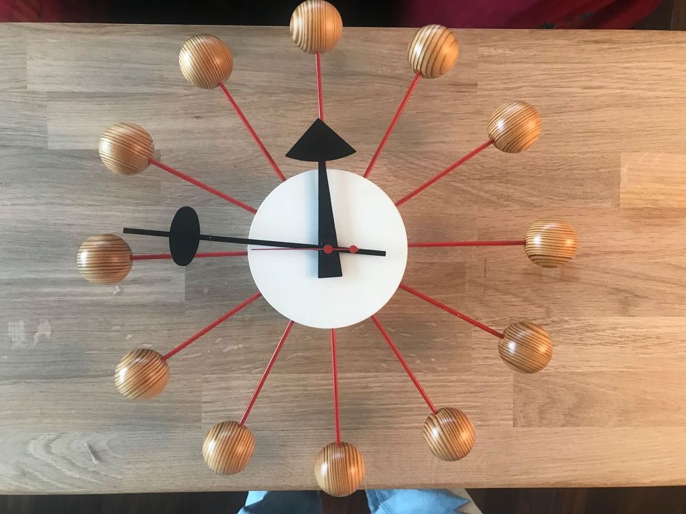 Vitra Ball Clock Wanduhr, Nelson Kaufen auf Ricardo
