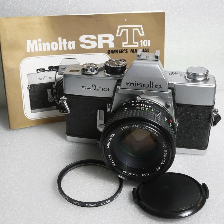 minolta SRT 101 MD ROKKOR f1.7 50mm#37 | comiccon.com.py