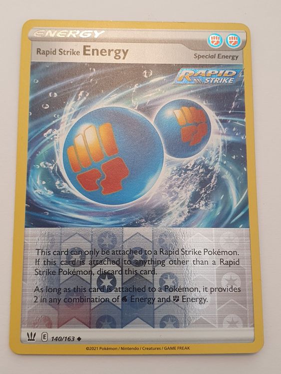 Rapid Strike Energy / 2021 Pokémon / Reverse Holo Kaufen auf Ricardo