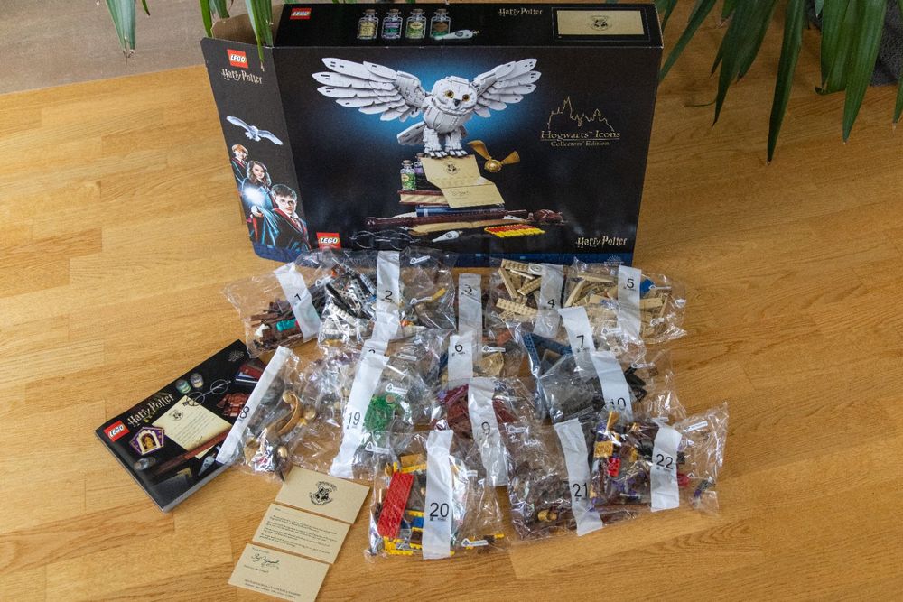 harry potter hedwig lego 76391
