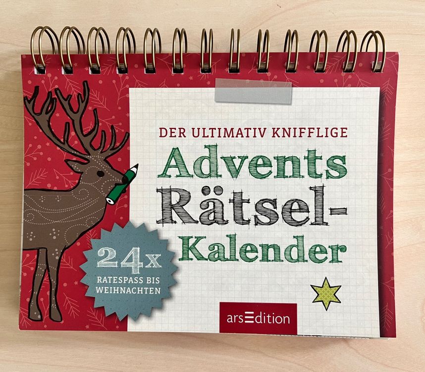 Der ultimativ knifflige Adventsrätselkalender  Kaufen auf Ricardo